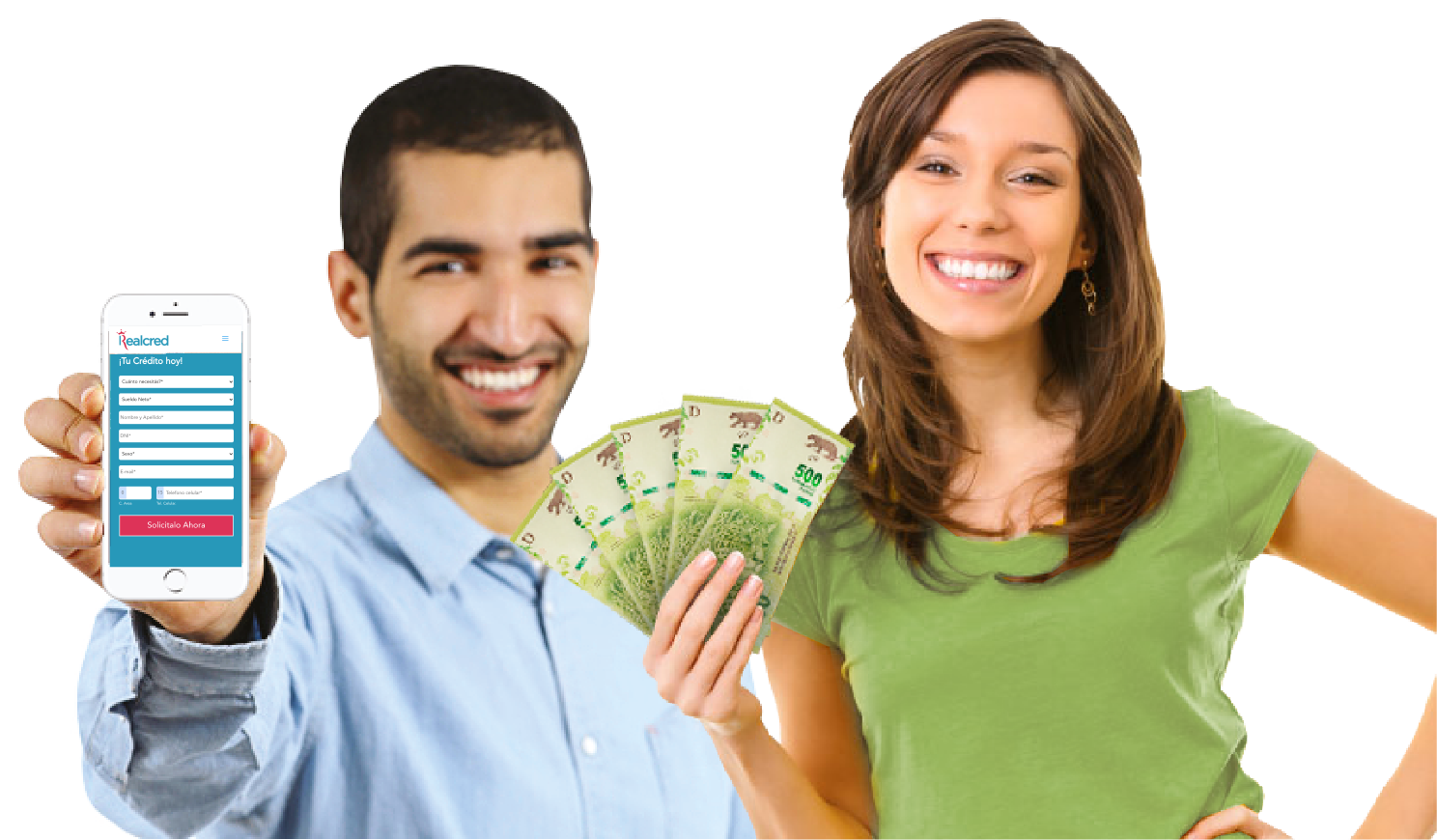 Imagen de una mujer con billetes en la manoaaa